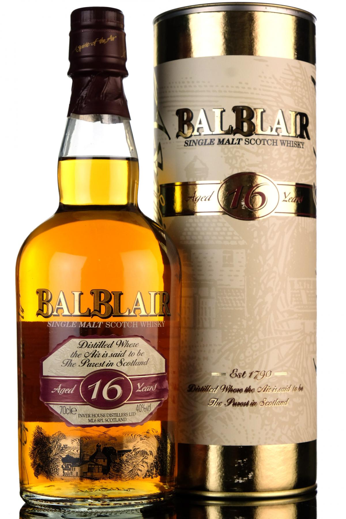 Balblair 16 Year Old