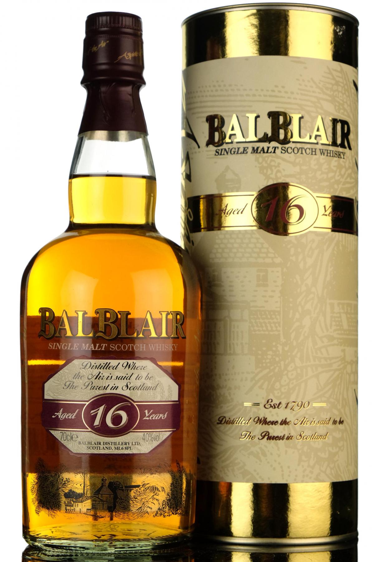 Balblair 16 Year Old