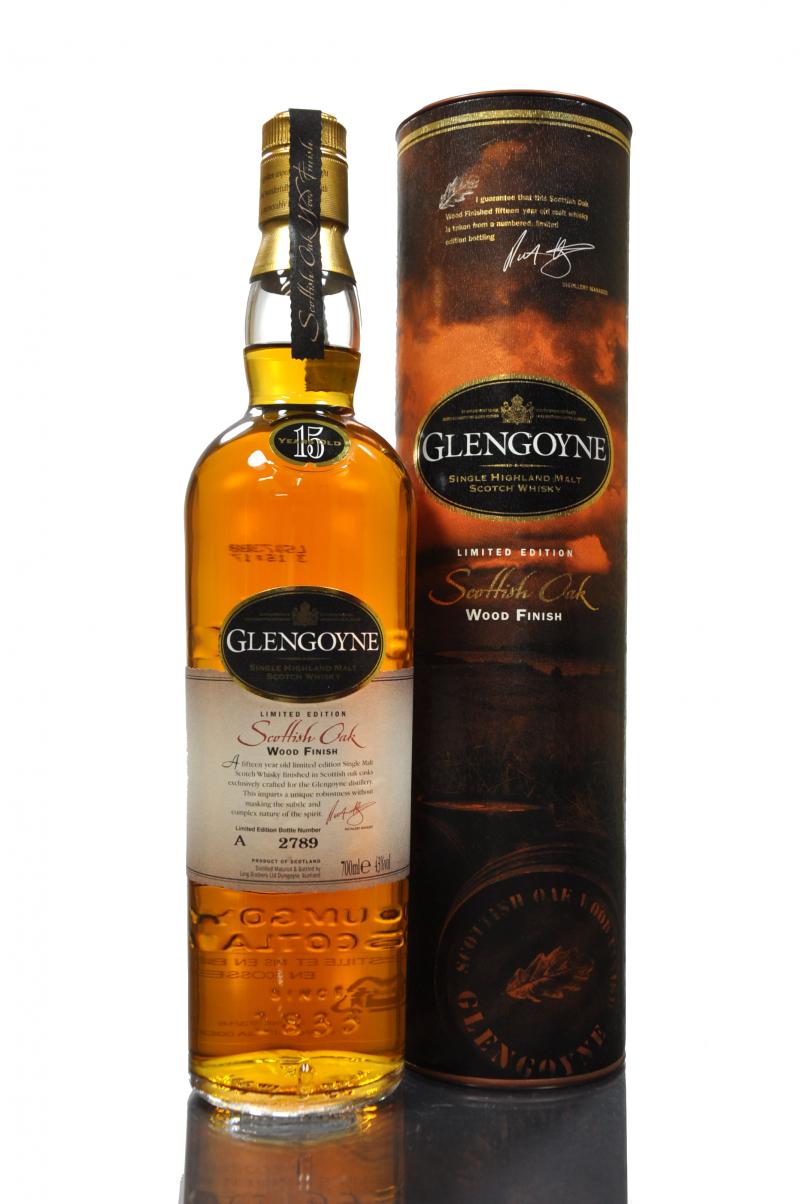Glengoyne 15 Year Old - Scottish Oak Wood Finish