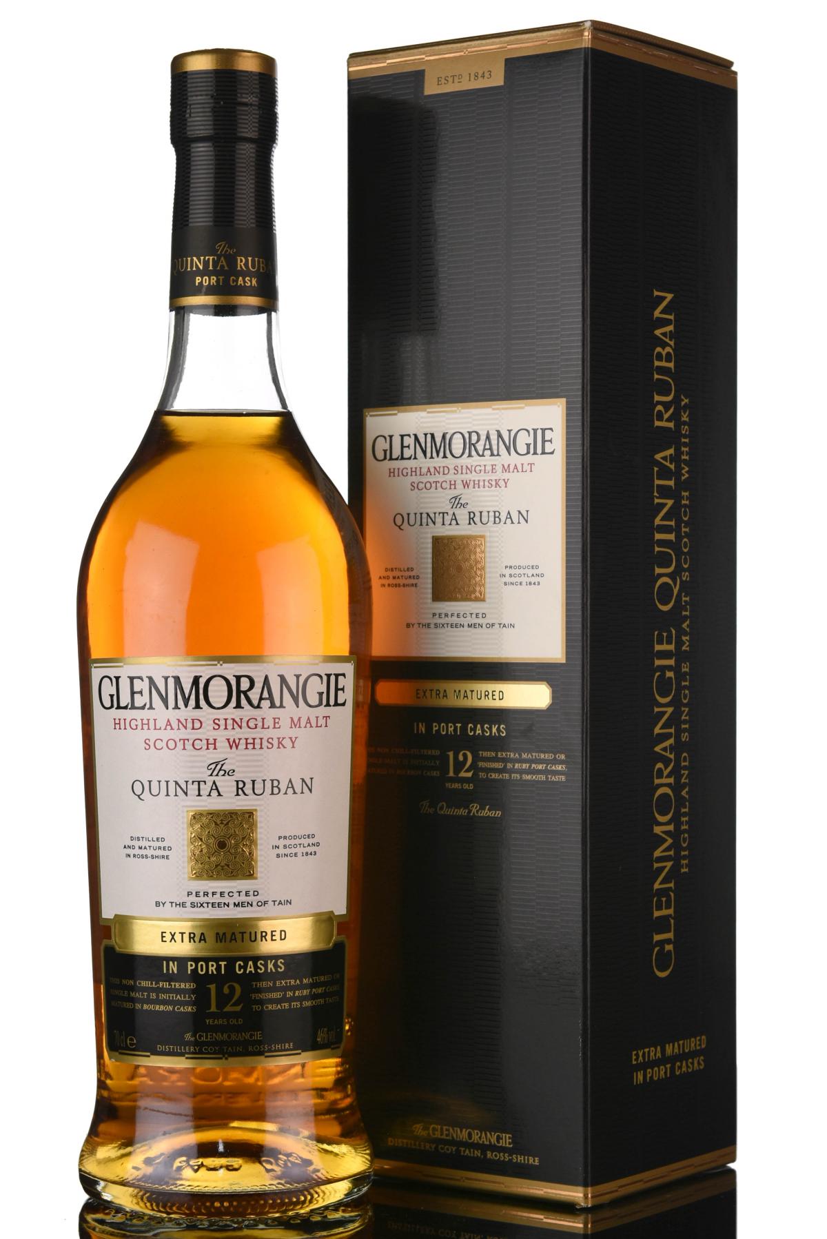 Glenmorangie 12 Year Old - The Quinta Ruban