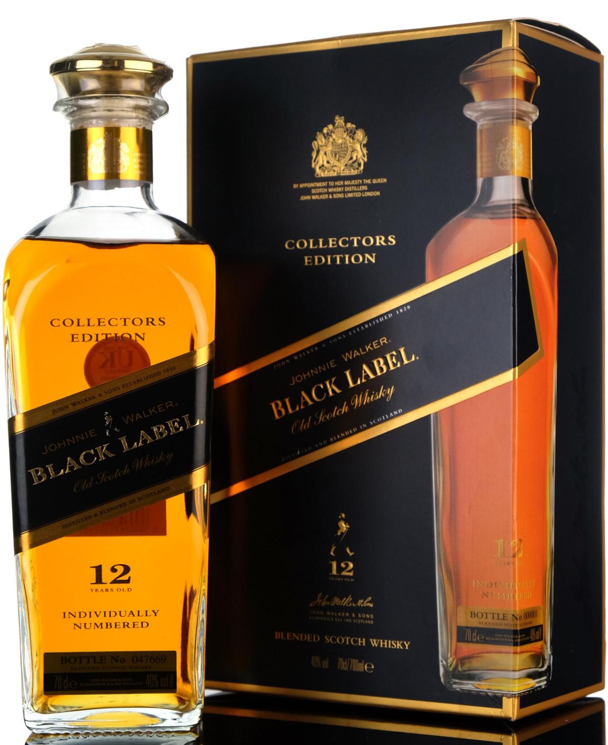 Johnnie Walker Black Label - Collectors Edition