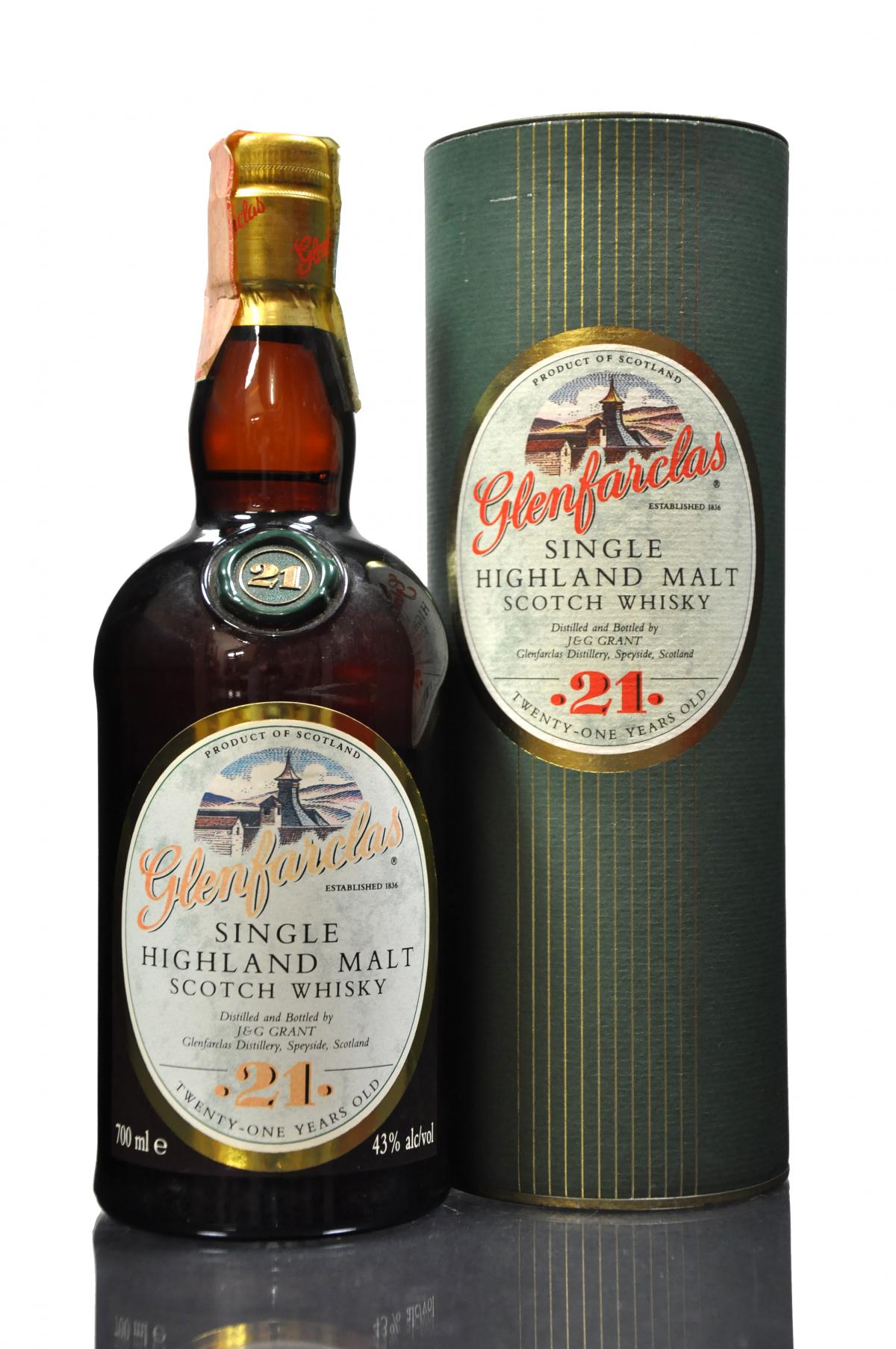Glenfarclas 21 Year Old - Circa 2000