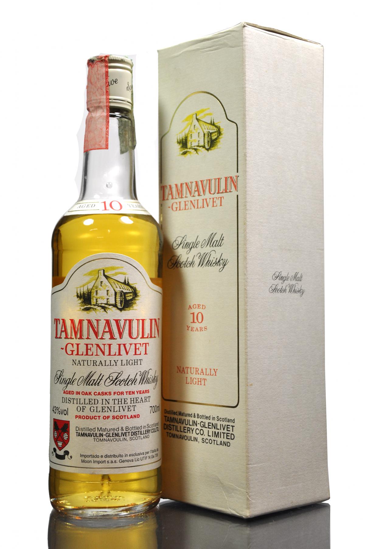 Tamnavulin-Glenlivet 10 Year Old - 1990s