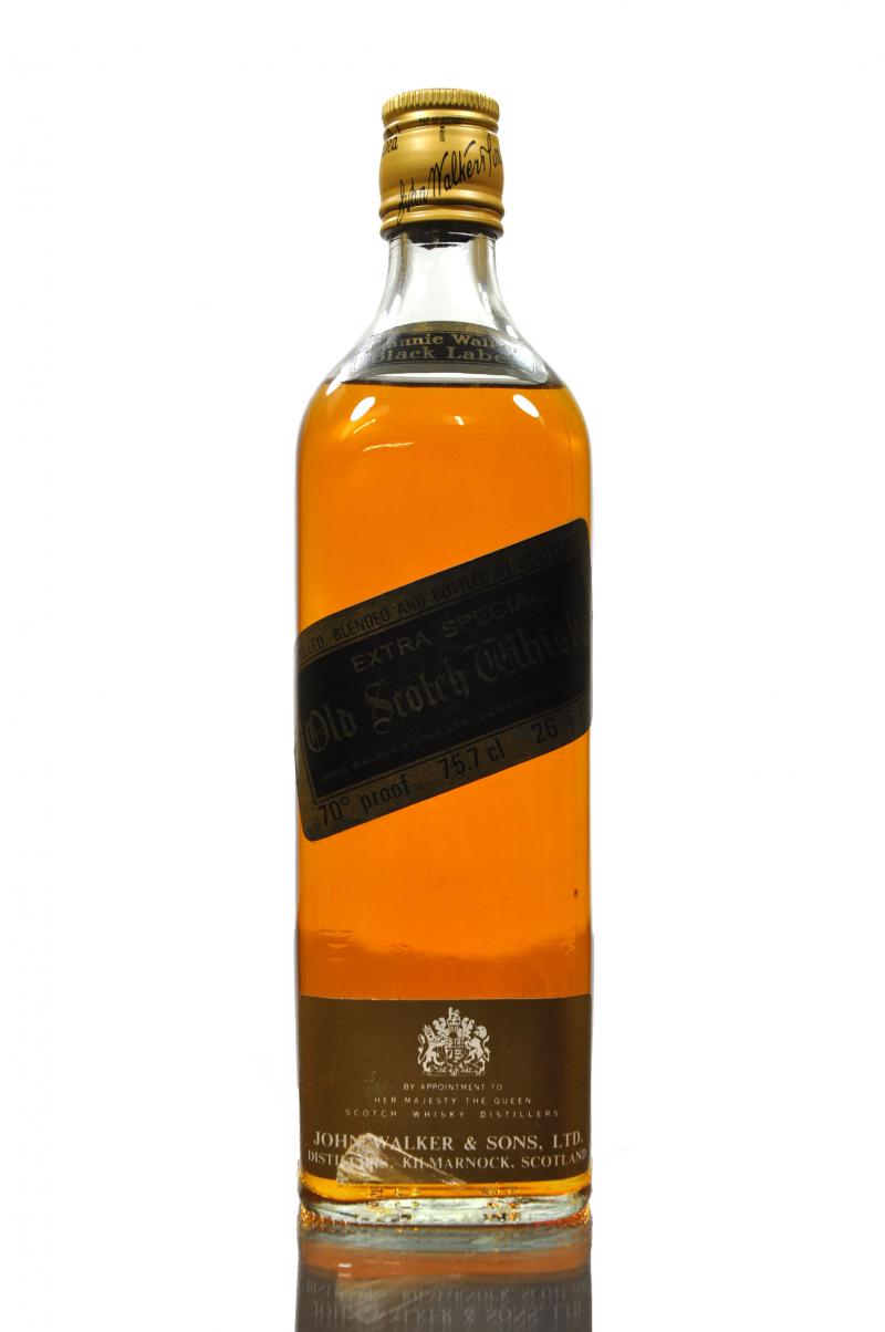 Johnnie Walker Black Label - Late 1970s