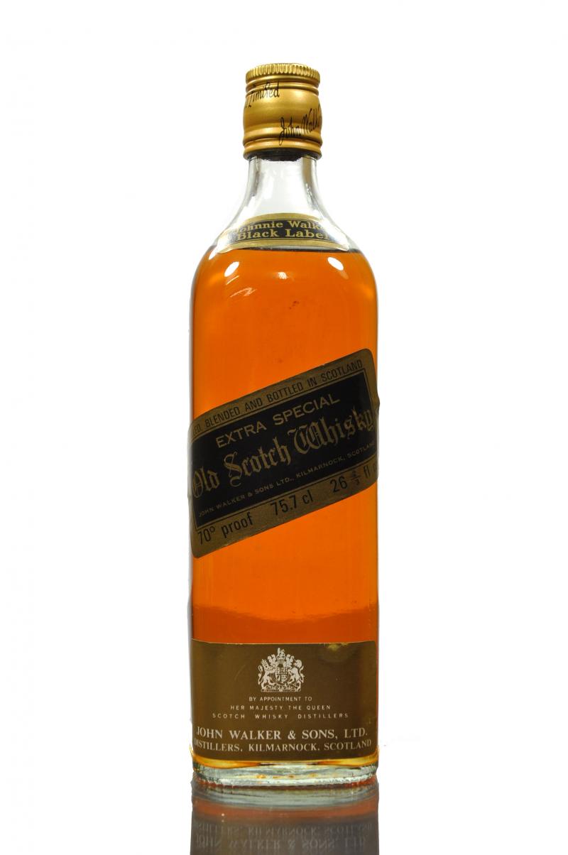 Johnnie Walker Black Label - Late 1970s