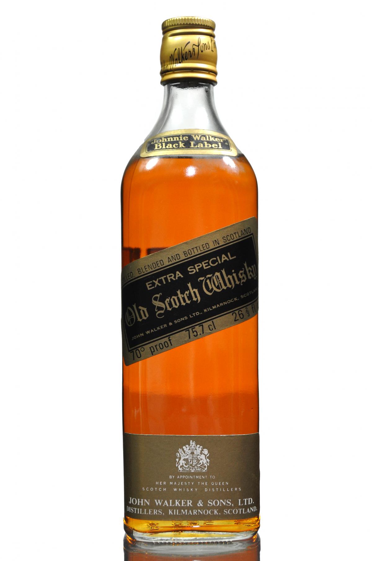 Johnnie Walker Black Label - Late 1970s