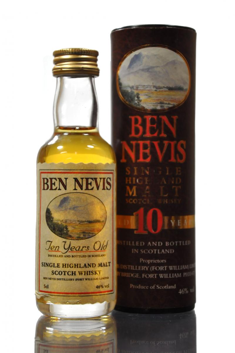 Ben Nevis 10 Year Old Miniature