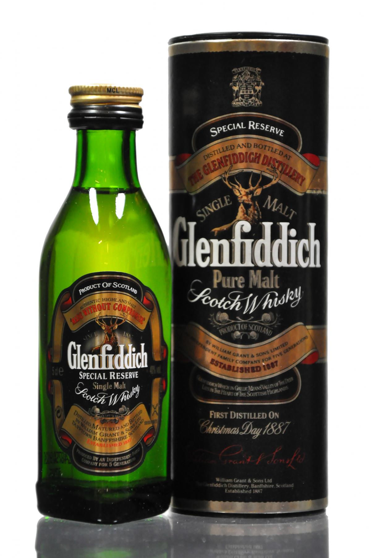 Glenfiddich Special Reserve Miniature