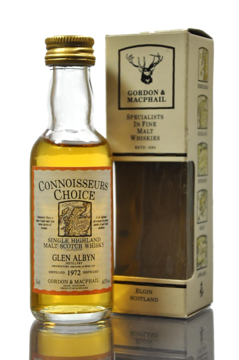 Glen Albyn 1972 - Connoisseurs Choice Miniature