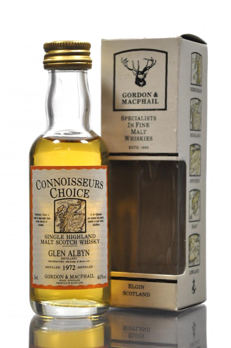 Glen Albyn 1972 - Connoisseurs Choice Miniature