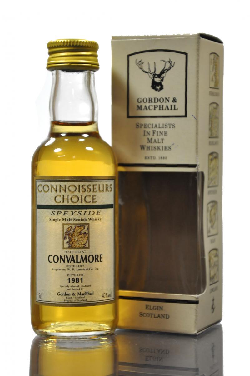 Convalmore 1981 - Connoisseurs Choice Miniature