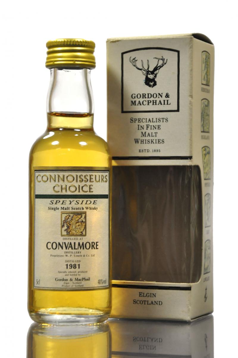 Convalmore 1981 - Connoisseurs Choice Miniature