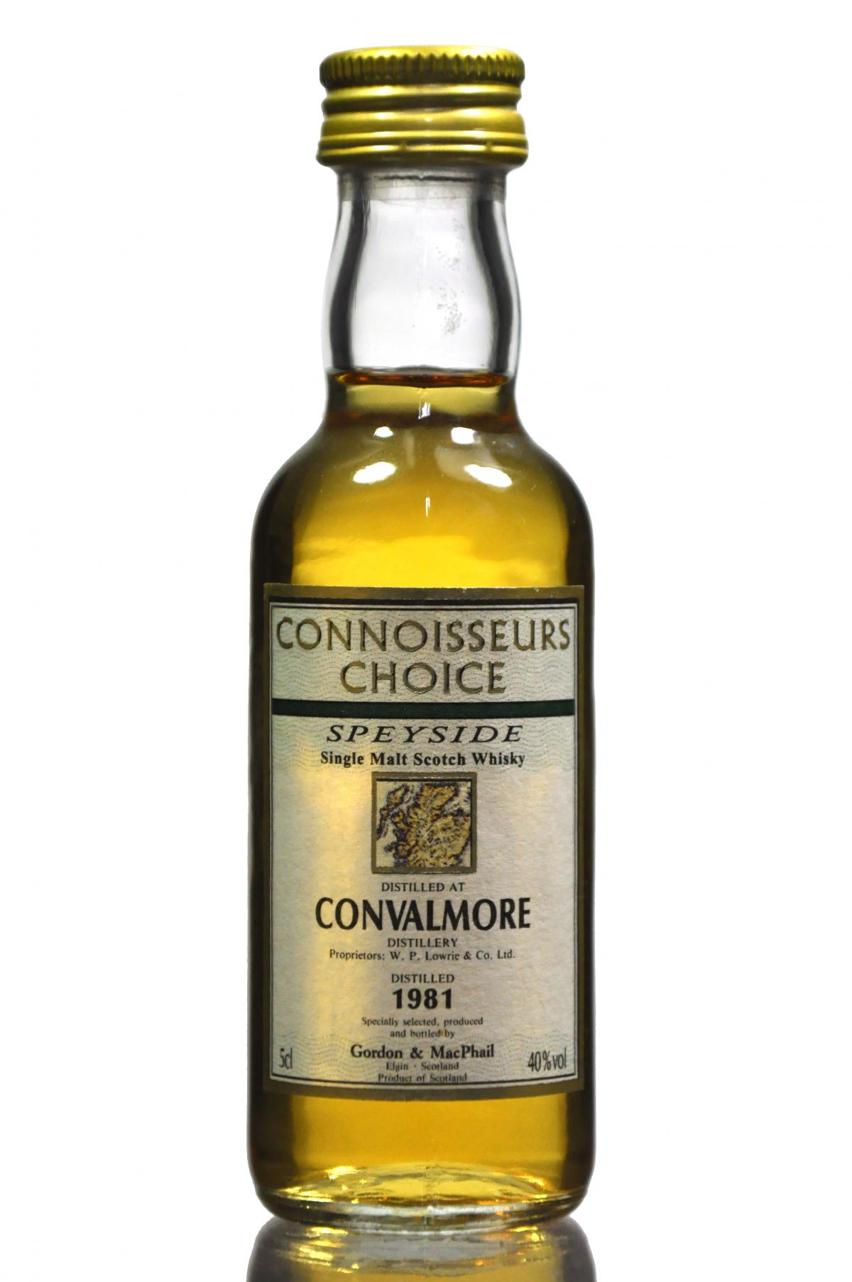 Convalmore 1981 - Connoisseurs Choice Miniature