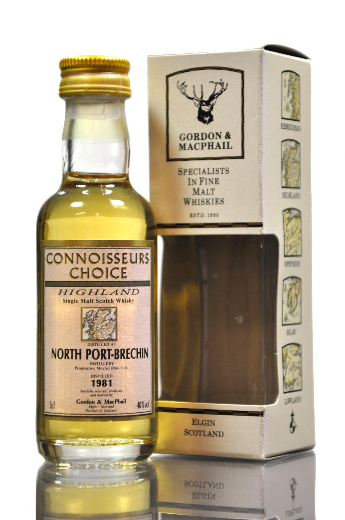 North Port-Brechin 1981 - Connoisseurs Choice Miniature