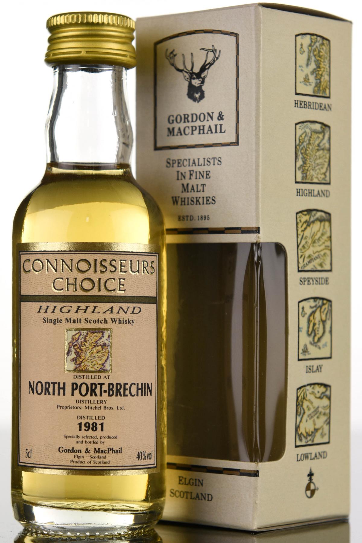 North Port-Brechin 1981 - Connoisseurs Choice Miniature