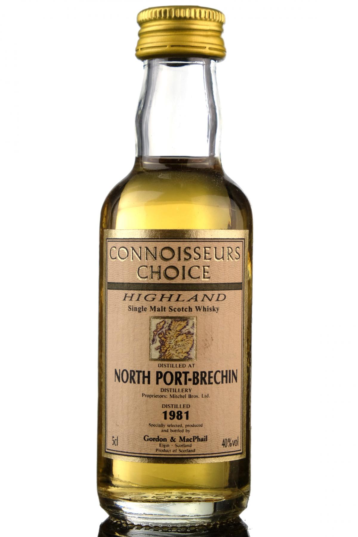 North Port-Brechin 1981 - Connoisseurs Choice Miniature