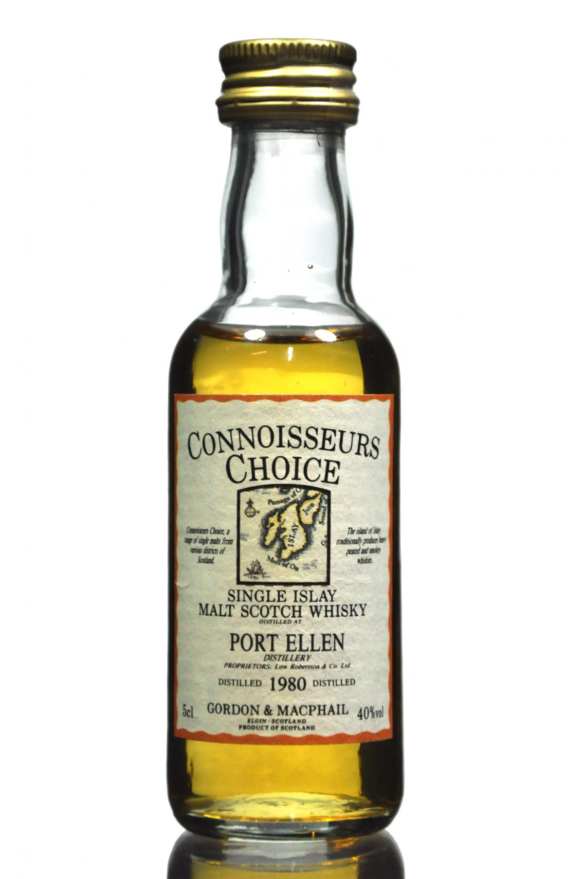 Port Ellen 1980 - Connoisseurs Choice Miniature