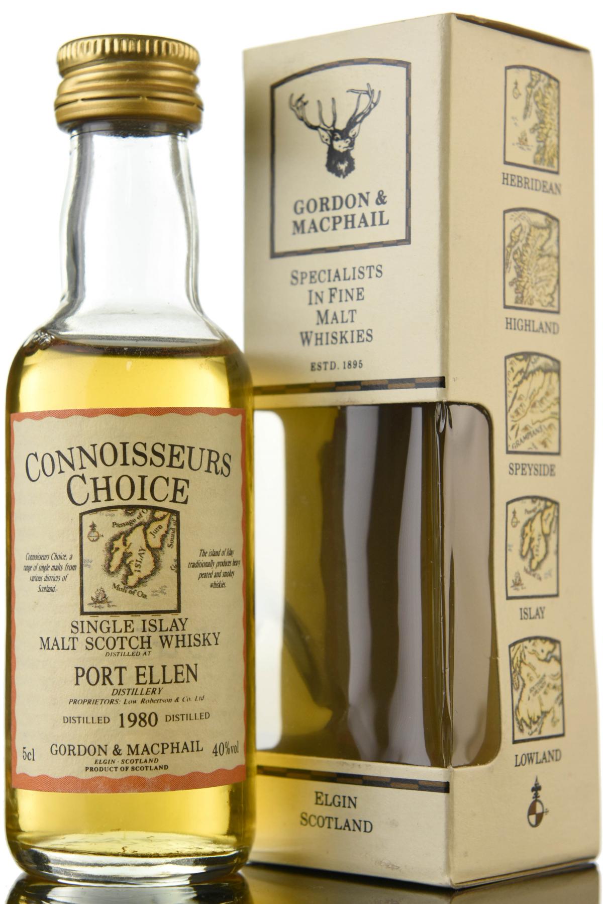 Port Ellen 1980 - Connoisseurs Choice Miniature