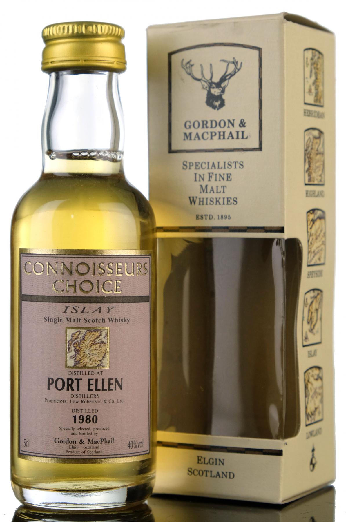 Port Ellen 1980 - Connoisseurs Choice Miniature