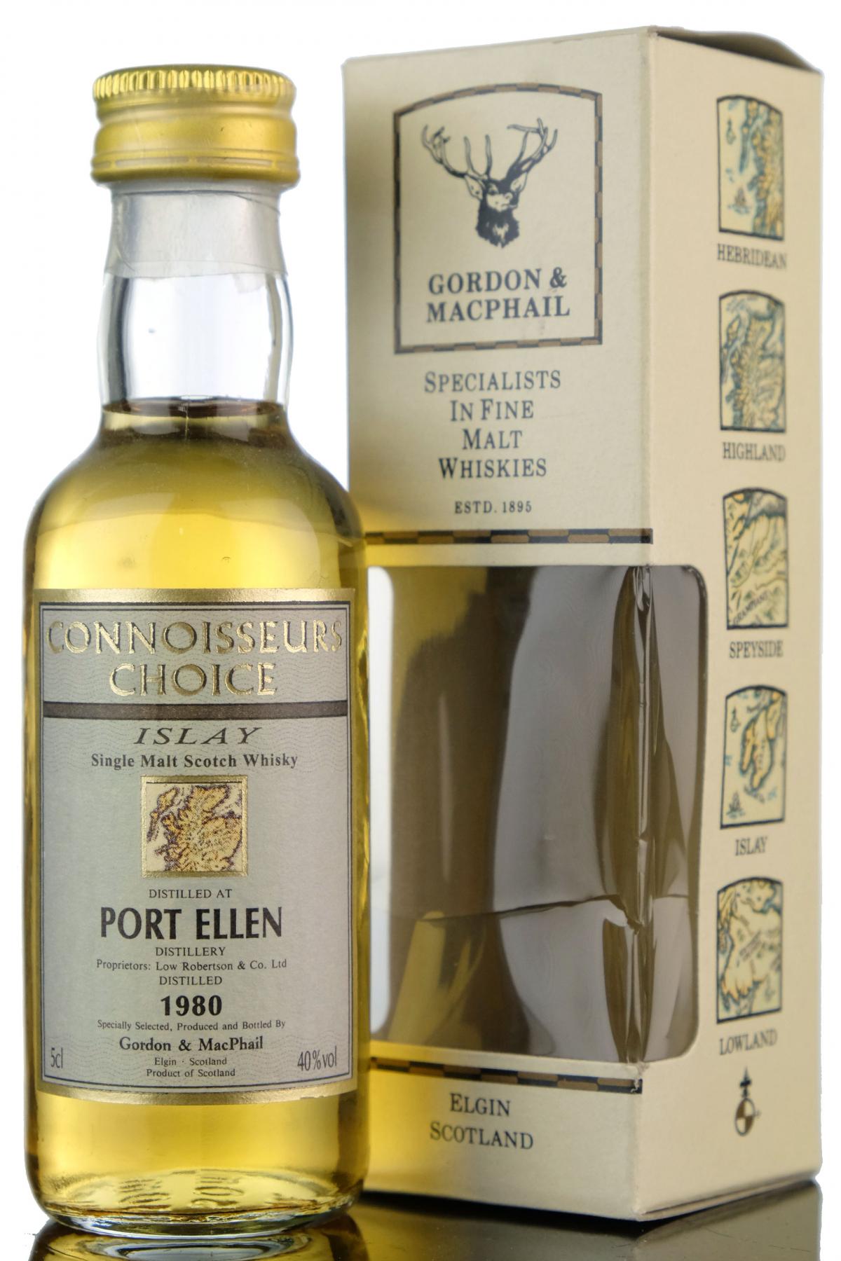 Port Ellen 1980 - Connoisseurs Choice Miniature
