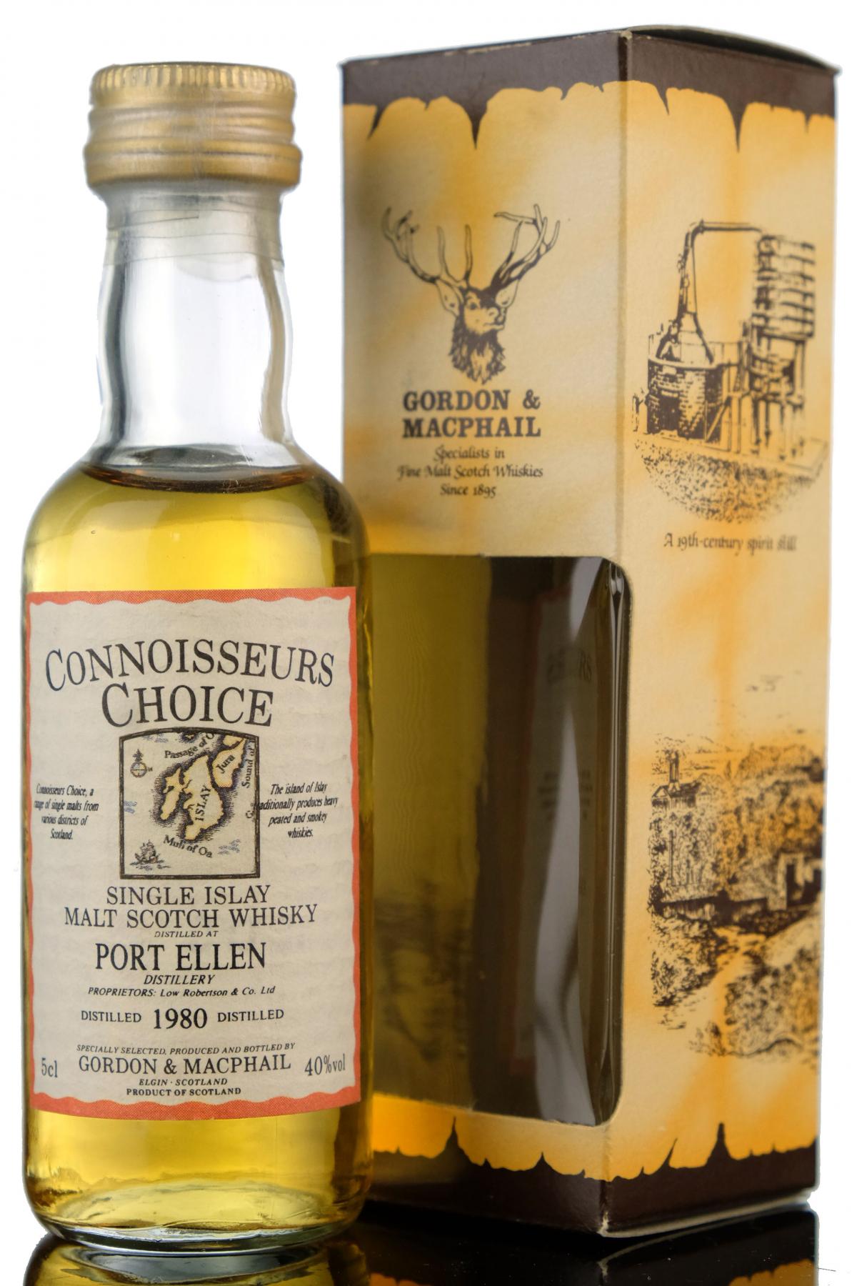 Port Ellen 1980 - Connoisseurs Choice Miniature