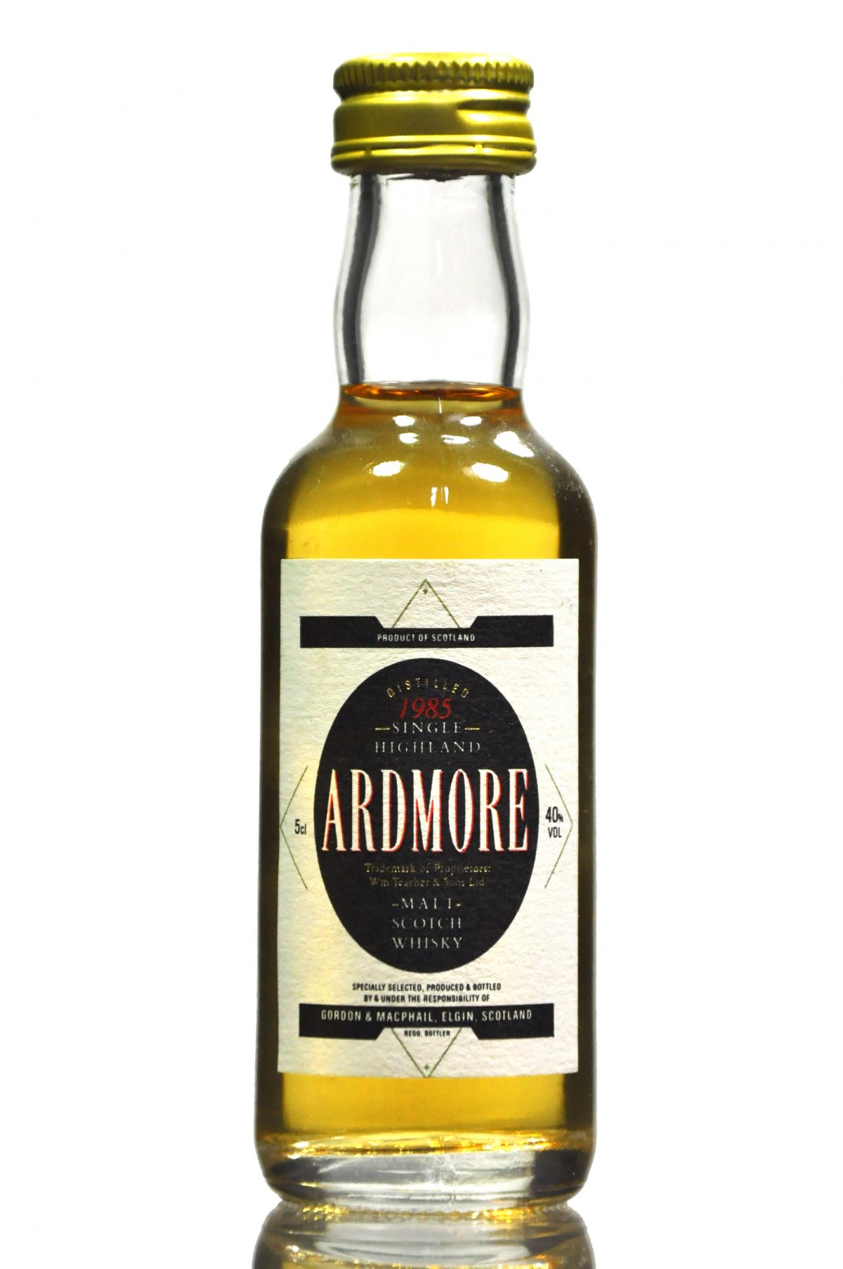 Ardmore 1985 - Gordon & MacPhail Miniature