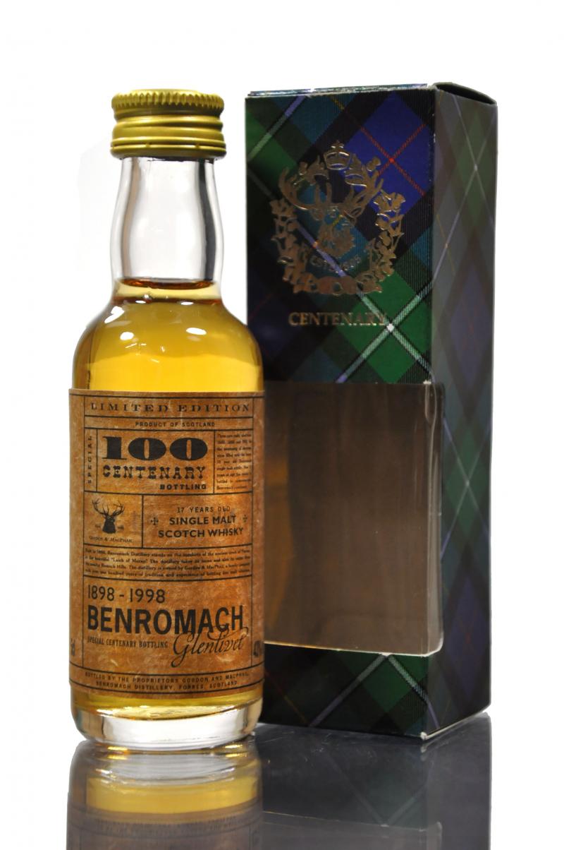 Benromach Centenary - 1898-1998 Miniature
