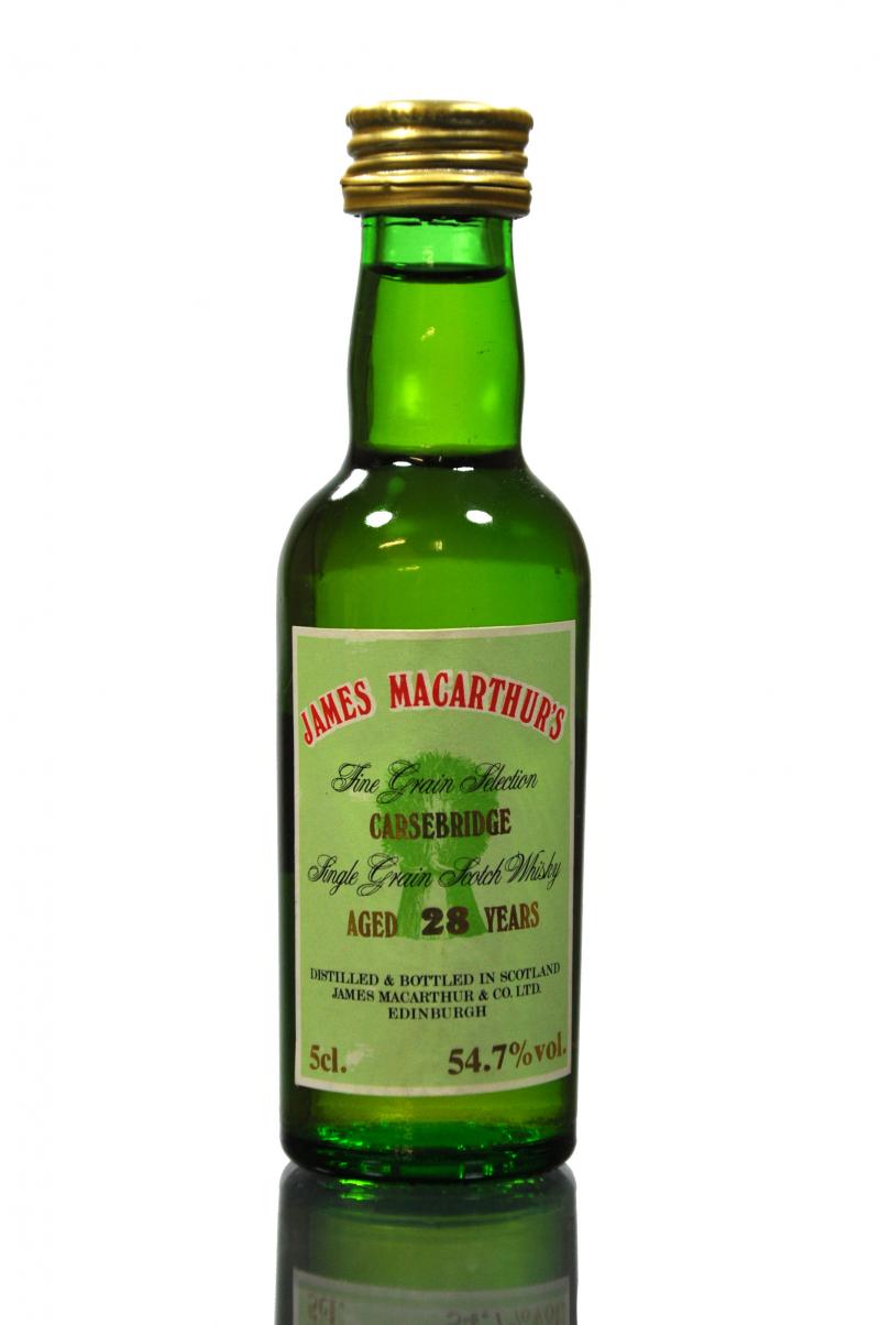Carsebridge 28 Year Old - James Macarthurs Miniature
