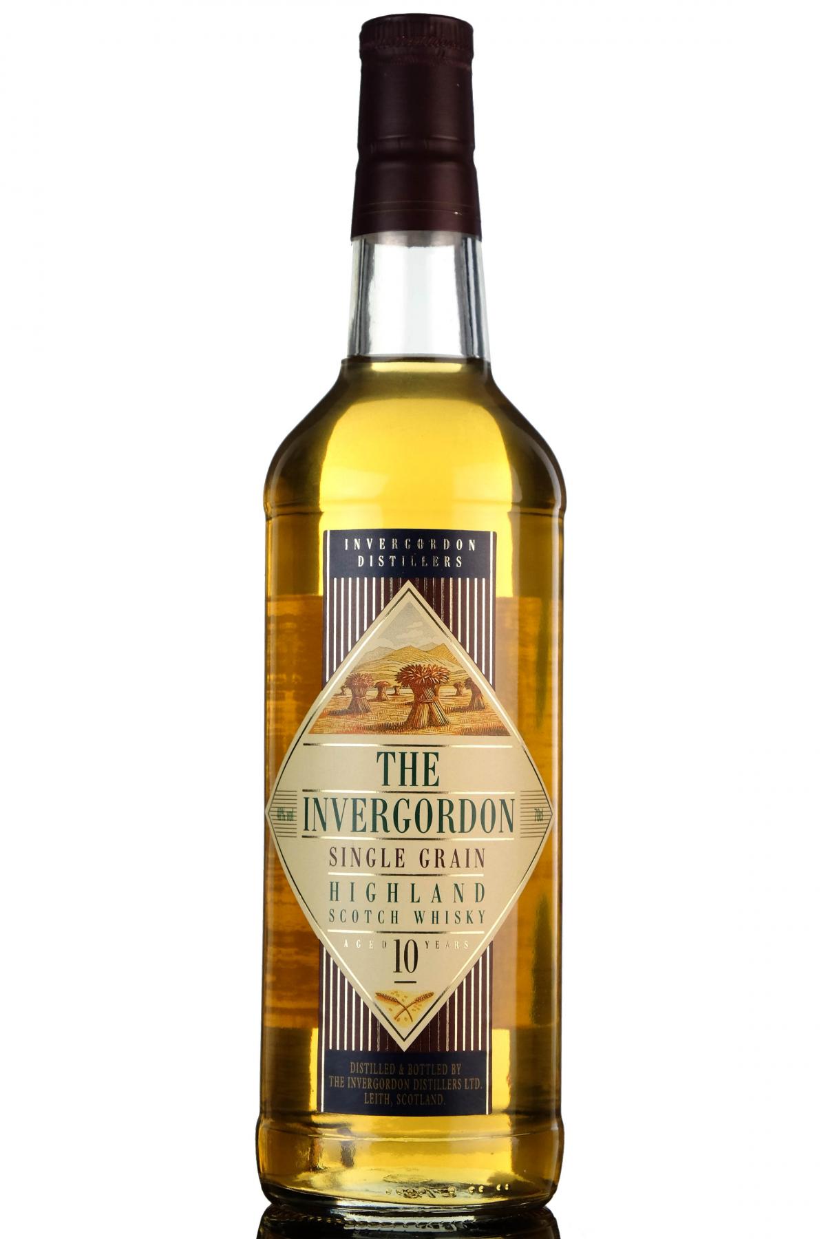 Invergordon 10 Year Old - Single Grain