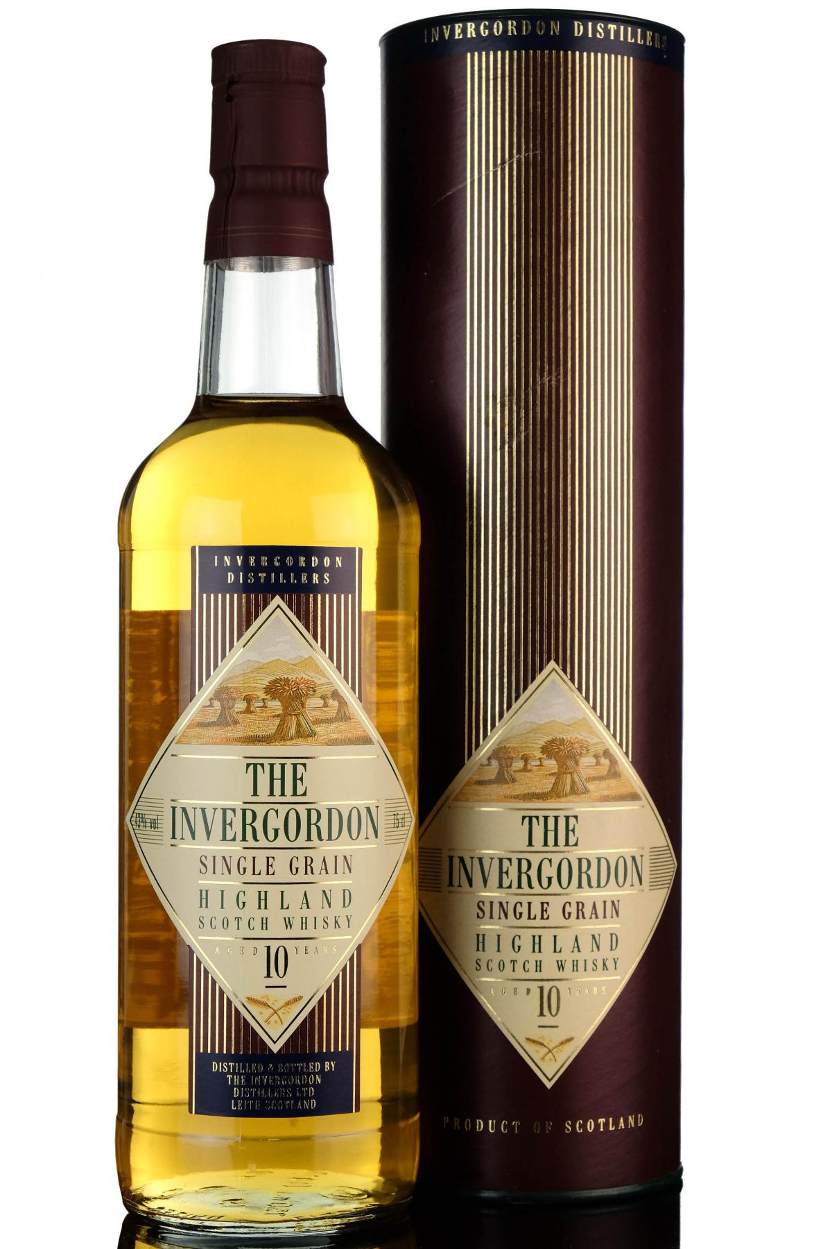 Invergordon 10 Year Old - Single Grain