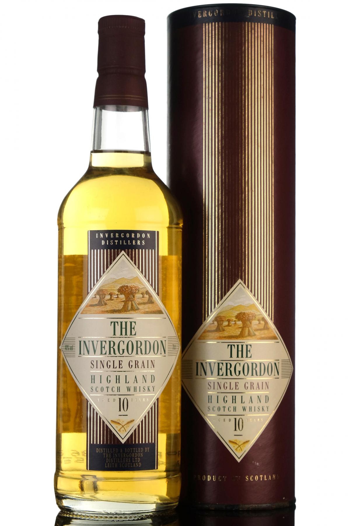 Invergordon 10 Year Old - Single Grain