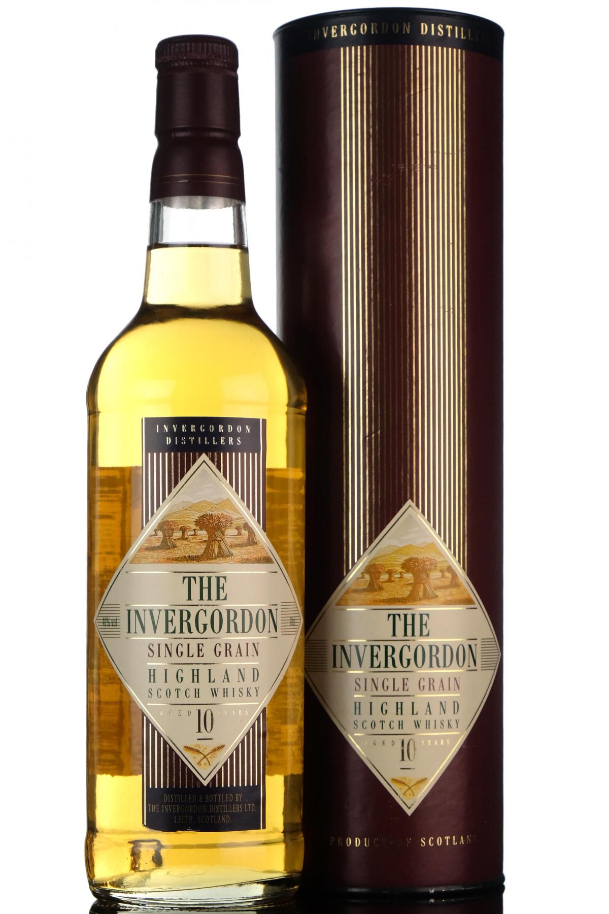 Invergordon 10 Year Old - Single Grain