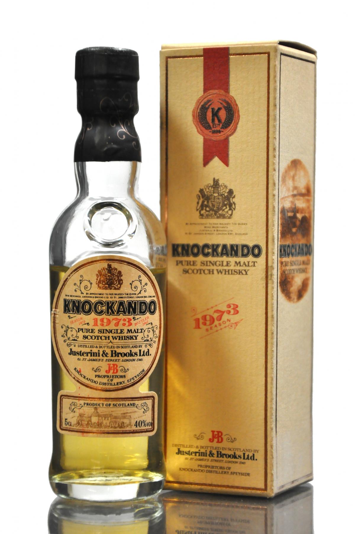 Knockando 1973-1985 Miniature
