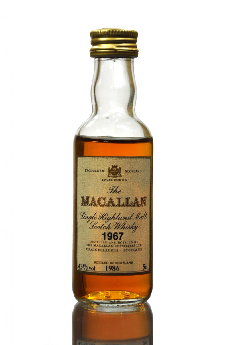 Macallan 1967-1986 Miniature