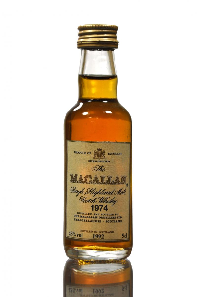 Macallan 1974-1992 Miniature