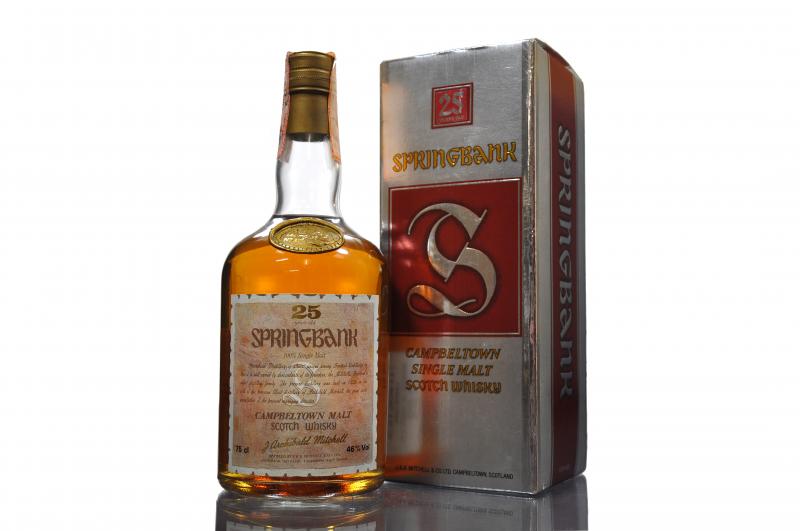 Springbank 25 Year Old - Circa 1990