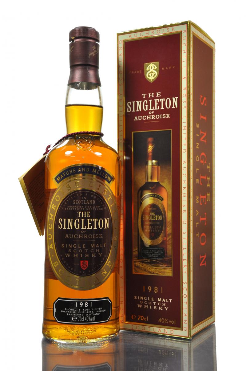 Singleton Of Auchroisk 1981