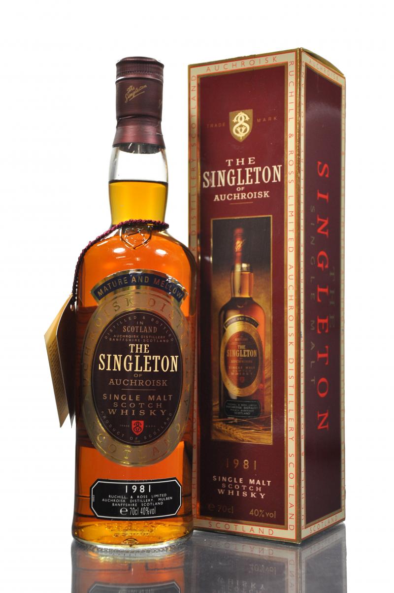 Singleton Of Auchroisk 1981