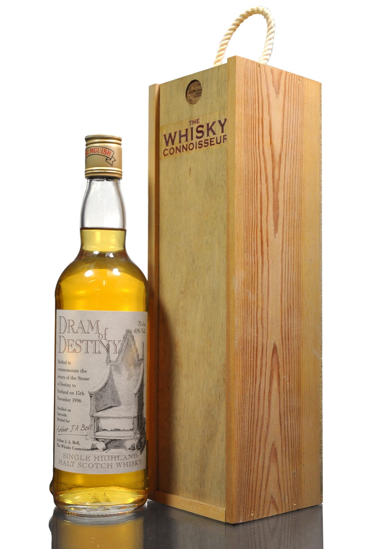 Dram Of Destiny - The Whisky Connoisseur - Limited Edition - 1996 Release