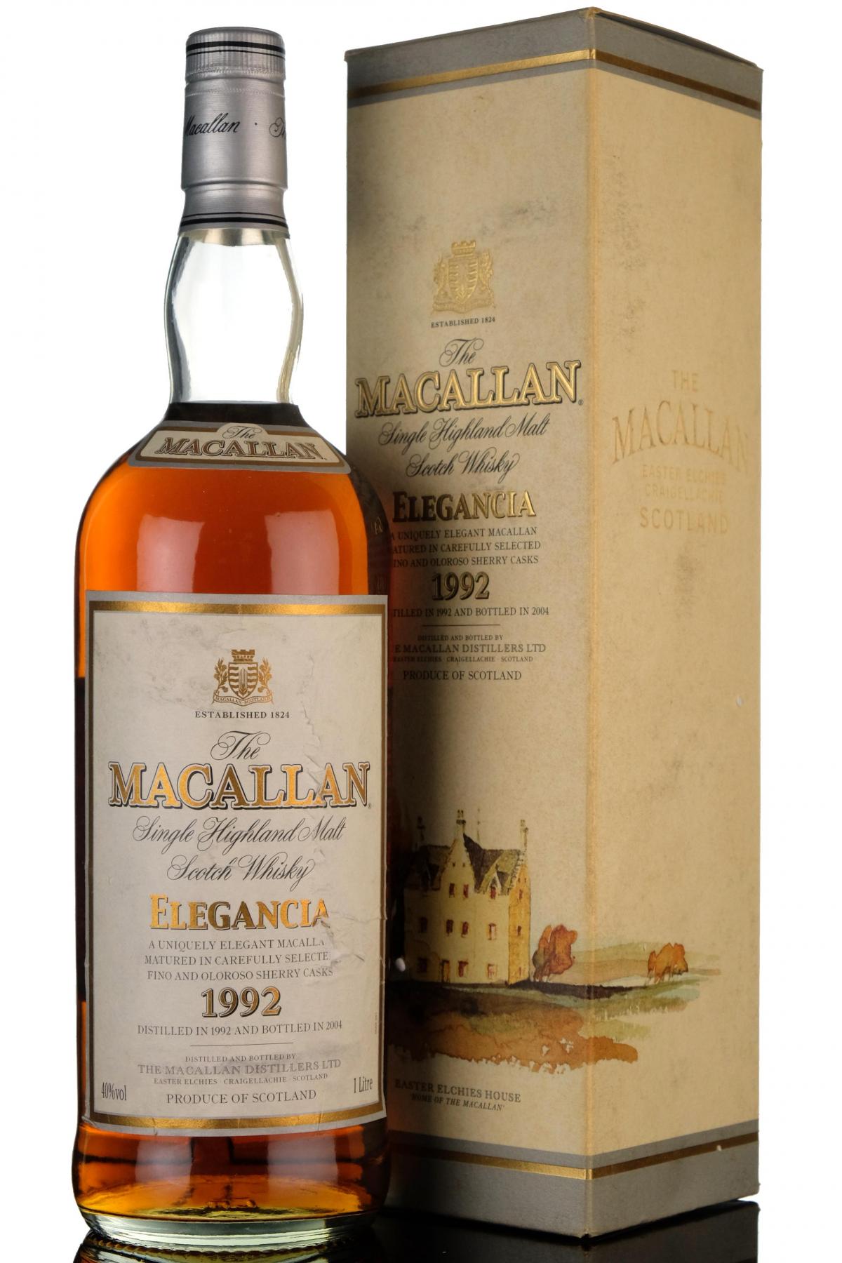 Macallan 1992-2004 - Elegancia - 1 Litre