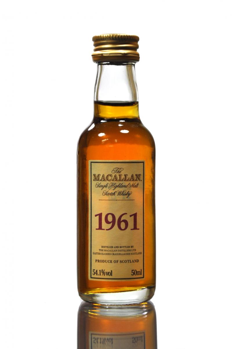 Macallan 1961 Miniature