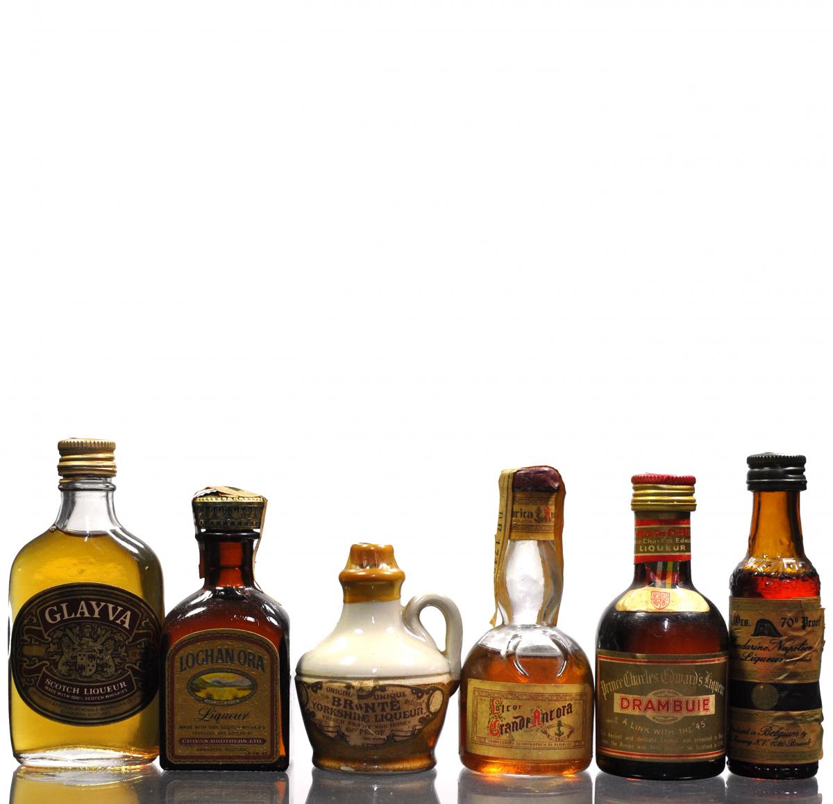 6 x Liqueur Miniatures