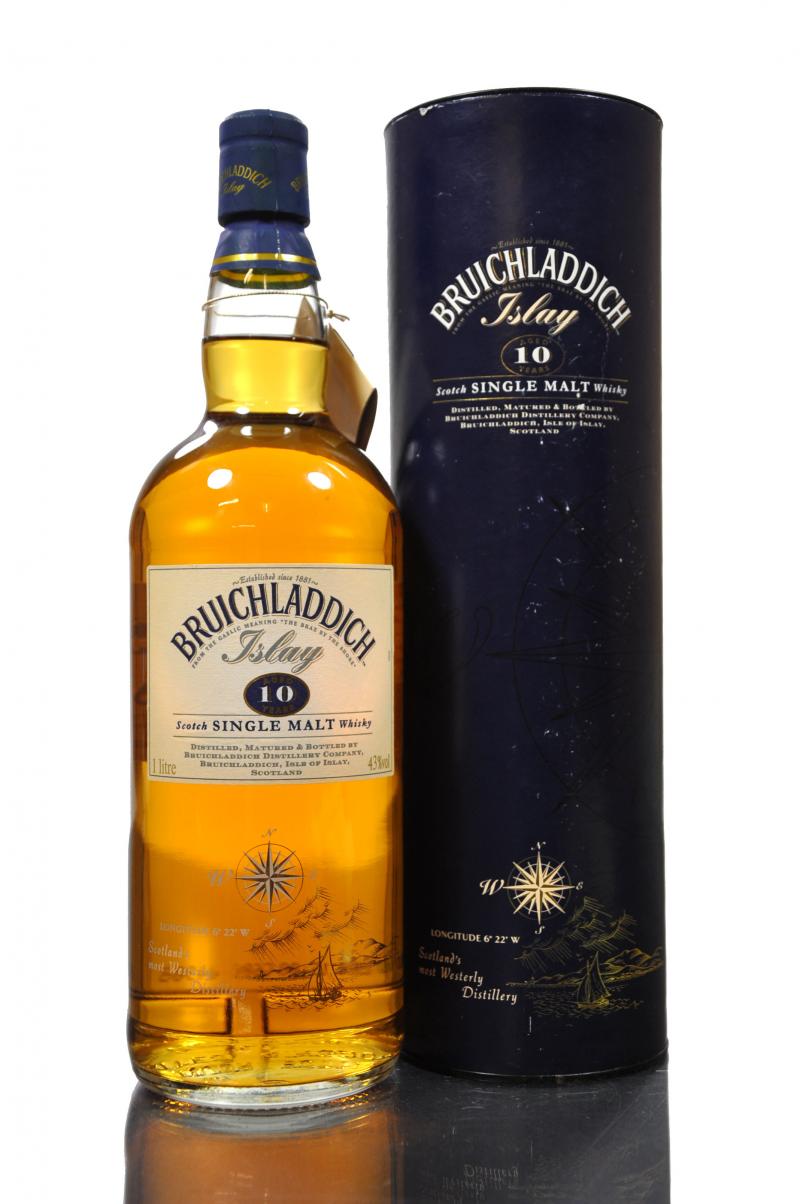 Bruichladdich 10 Year Old - 1990s - 1 Litre
