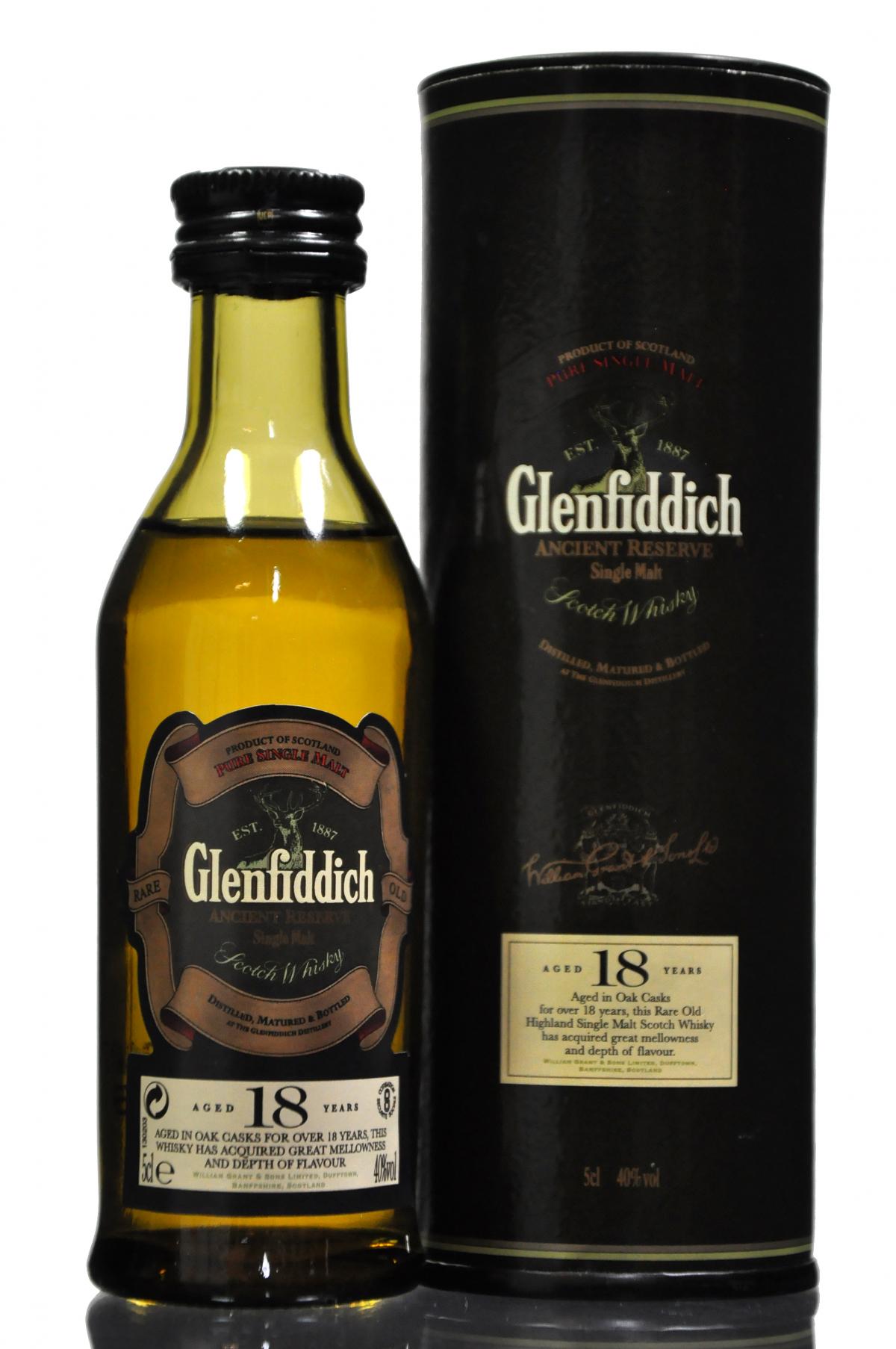Glenfiddich 18 Year Old - Ancient Reserve Miniature