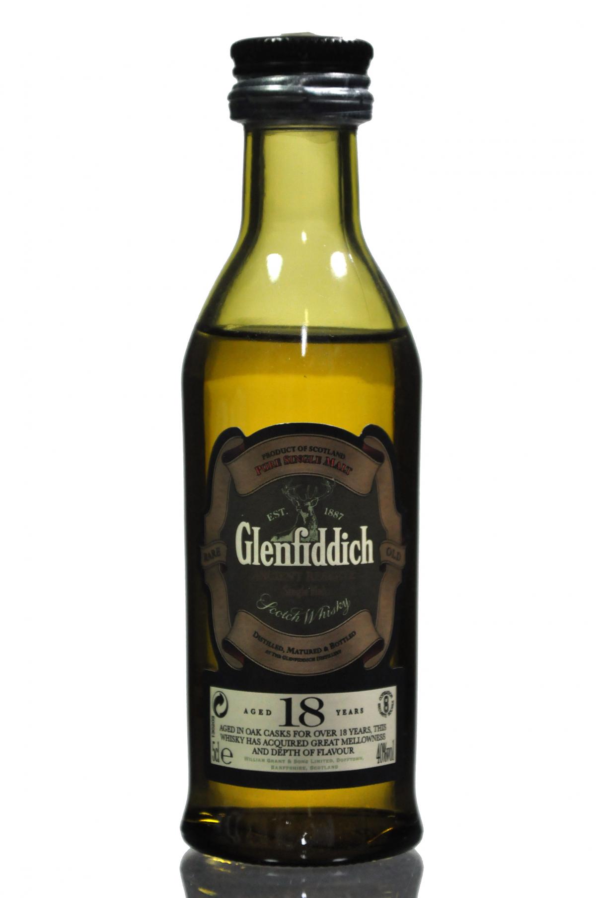Glenfiddich 18 Year Old - Ancient Reserve Miniature