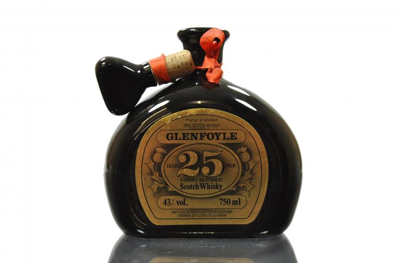 Glenfoyle 25 Year Old Ceramic - 1980s
