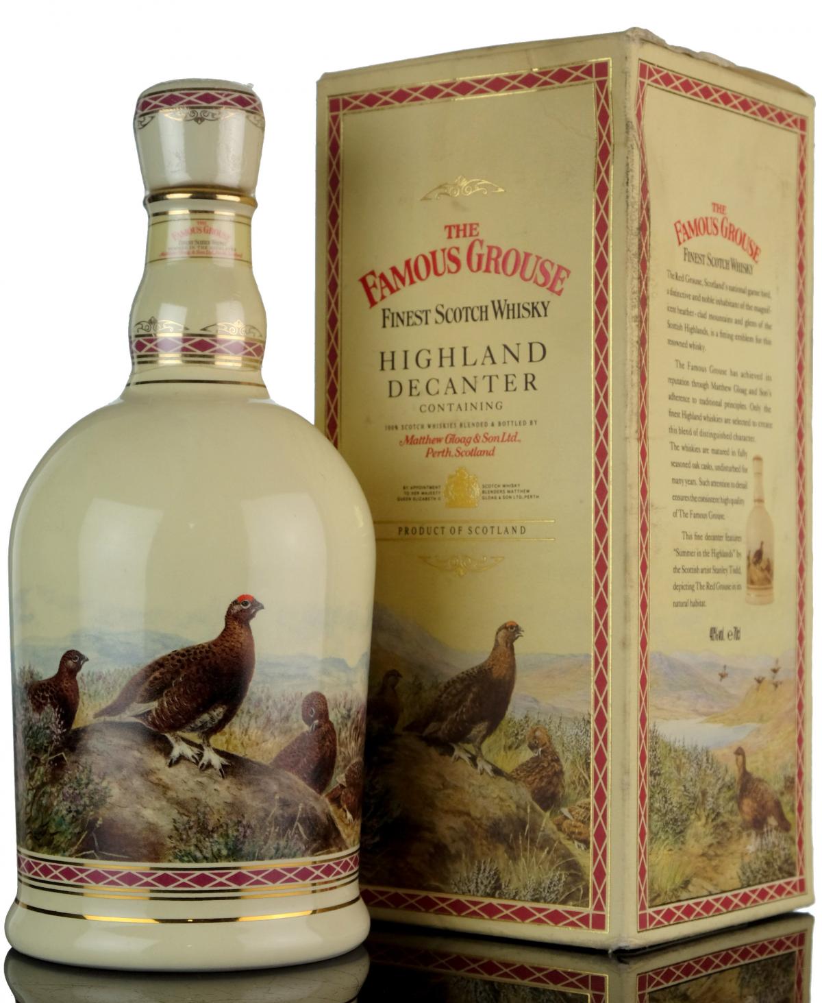 Famous Grouse Decanter