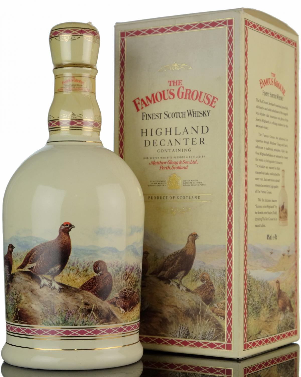 Famous Grouse Decanter