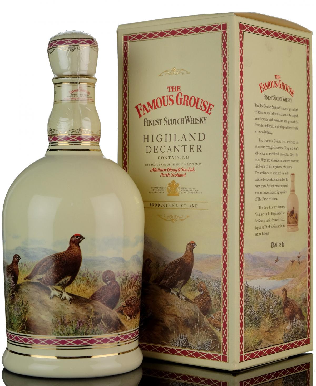 Famous Grouse Decanter