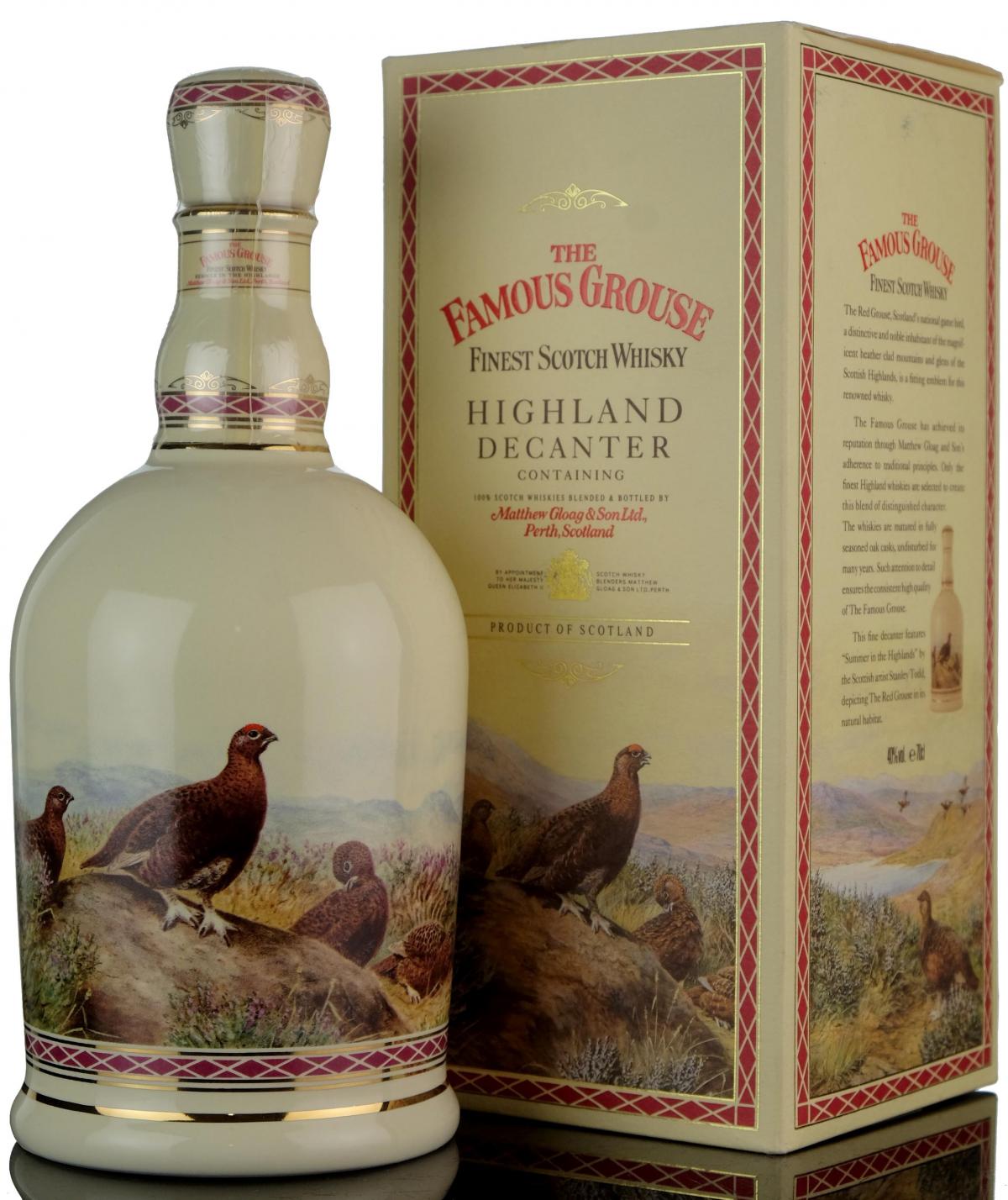 Famous Grouse Decanter